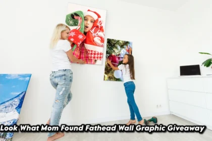 Look What Mom Found Fathead Wall Graphic Giveaway