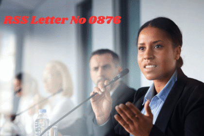 Decoding RSS Letter No 0876: What You Need to Know