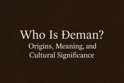 Who Is Đeman? Origins, Meaning, and Cultural Significance