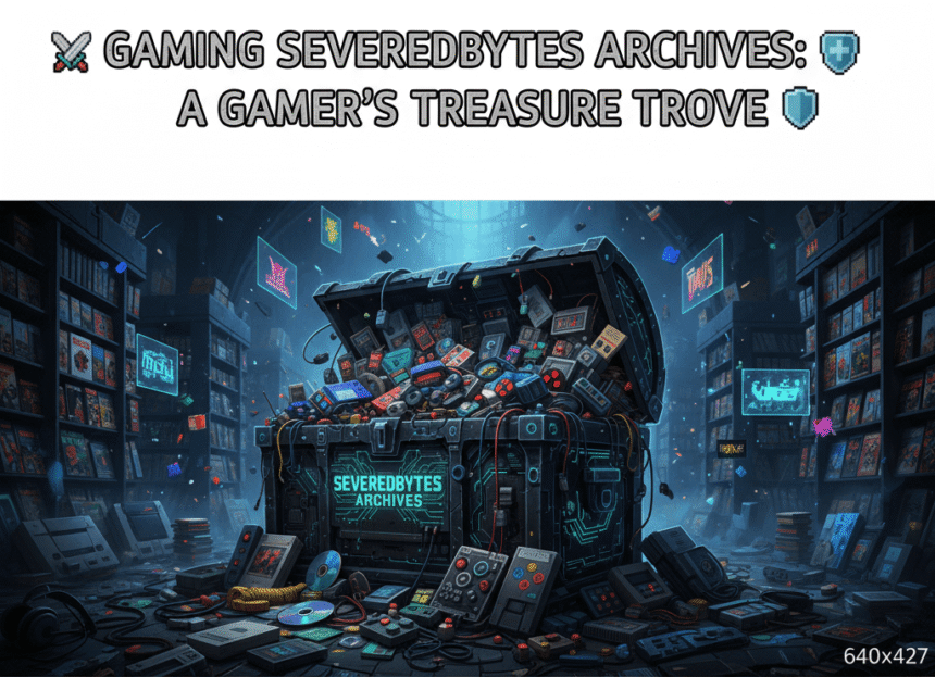 Gaming Severedbytes Archives: A Gamer's Treasure Trove
