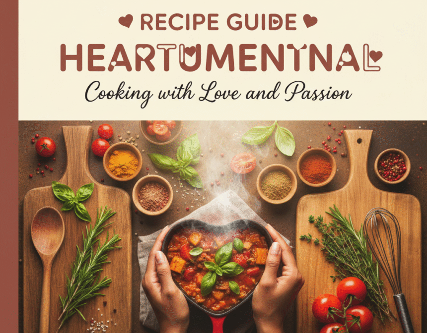 Recipe Guide Heartumental: Cooking with Love and Passion