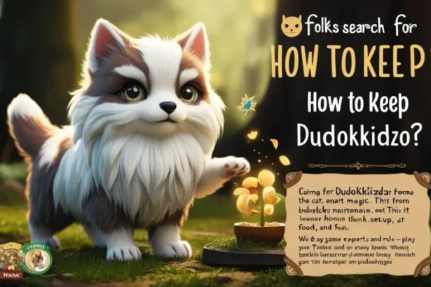 How to Keep Dudokkidzo: Daily Routines, Feeding, and Emotional Care