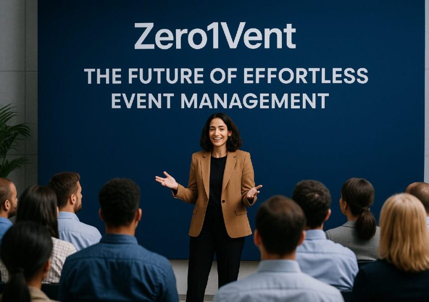 Hosted Event Zero1Vent: The Future of Effortless Event Management