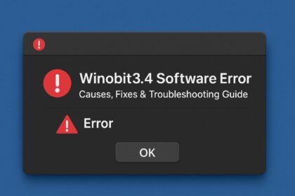 Winobit3.4 Software Error: Causes, Fixes & Troubleshooting Guide