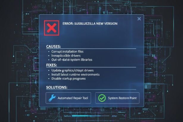error susbluezilla new version: Causes, Fixes, and Solutions