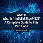 What Is 1fm5k8b82hgc74526? A Complete Guide to This Part Code