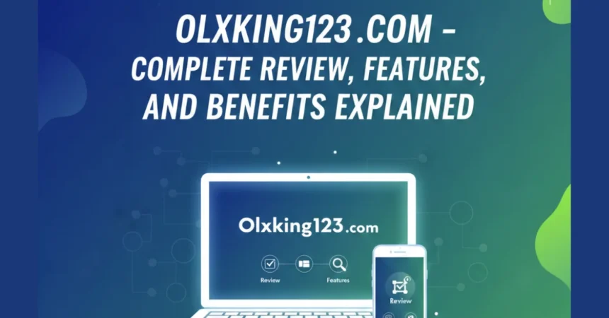 Olxking123 .com – Complete Review, Features, and Benefits Explained